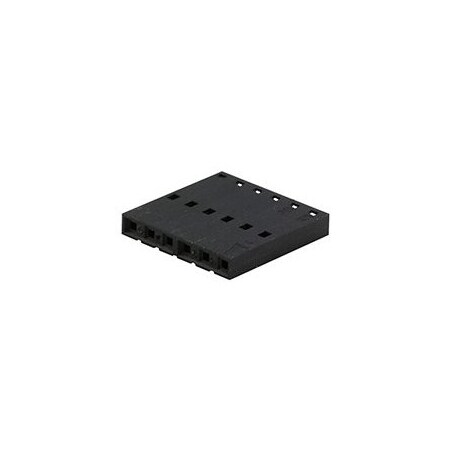 Molex Board Connector, 15 Contact(S), 1 Row(S), Female, 0.1 Inch Pitch, Crimp Terminal, Locking, Black 50579015